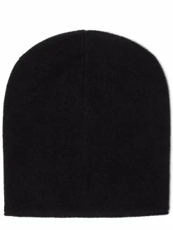 Marie Lund Mützen & Hüte*Damen Pure Cashmere Mütze schwarz uni