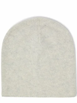 Marie Lund Mützen & Hüte*Damen Pure Cashmere Mütze hellgrau meliert