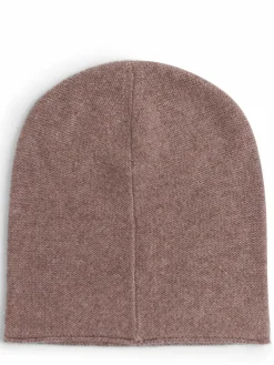 Marie Lund Mützen & Hüte*Damen Pure Cashmere Mütze taupe uni
