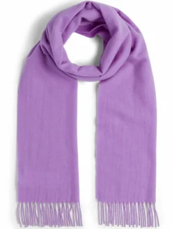 Marie Lund Schals & Tücher*Damen Pure Cashmere Schal flieder uni