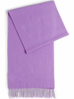 Marie Lund Schals & Tücher*Damen Pure Cashmere Schal flieder uni