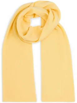 Marie Lund Schals & Tücher*Damen Pure Cashmere Schal zitrone uni