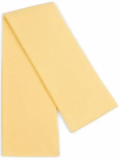 Marie Lund Schals & Tücher*Damen Pure Cashmere Schal zitrone uni