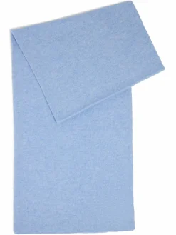 Marie Lund Schals & Tücher*Damen Pure Cashmere Schal hellblau meliert