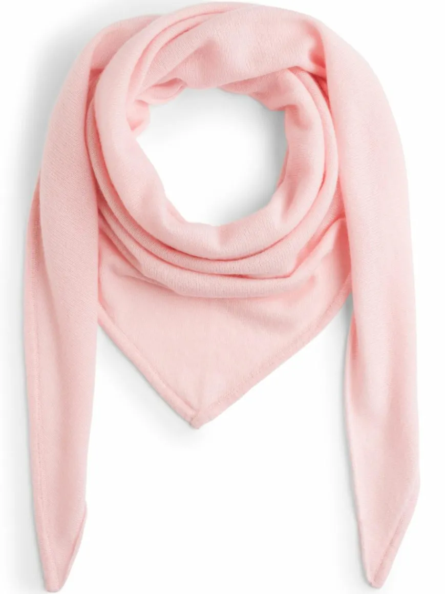 Marie Lund Schals & Tücher*Damen Pure Cashmere Schal rosa uni