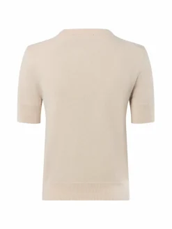 Franco Callegari Pullover & Strickjacken|Shirts & Tops*Damen Pure Cashmere Strickshirt beige meliert