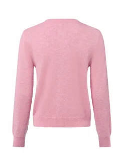 Franco Callegari Pullover & Strickjacken*Damen Pure Cashmere Strickjacke rosa meliert