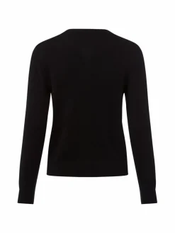 Franco Callegari Pullover & Strickjacken*Damen Pure Cashmere Strickjacke schwarz uni