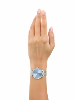 s.Oliver Uhren*Damen Quarzuhr blau uni