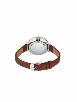 s.Oliver Uhren*Damen Quarzuhr braun uni