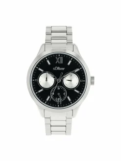 s.Oliver Uhren*Damen Quarzuhr silber uni