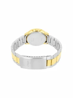 s.Oliver Uhren*Damen Quarzuhr gold uni