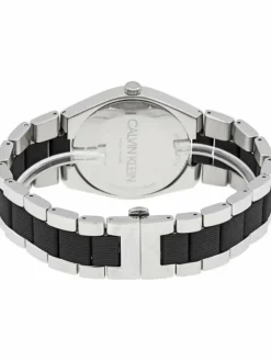 Calvin Klein Uhren*Damen Quarzuhr - K9E211B1 schwarz uni