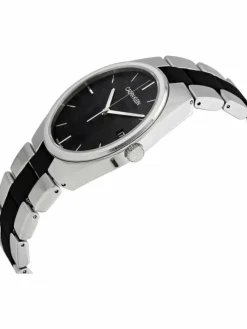 Calvin Klein Uhren*Damen Quarzuhr - K9E211B1 schwarz uni