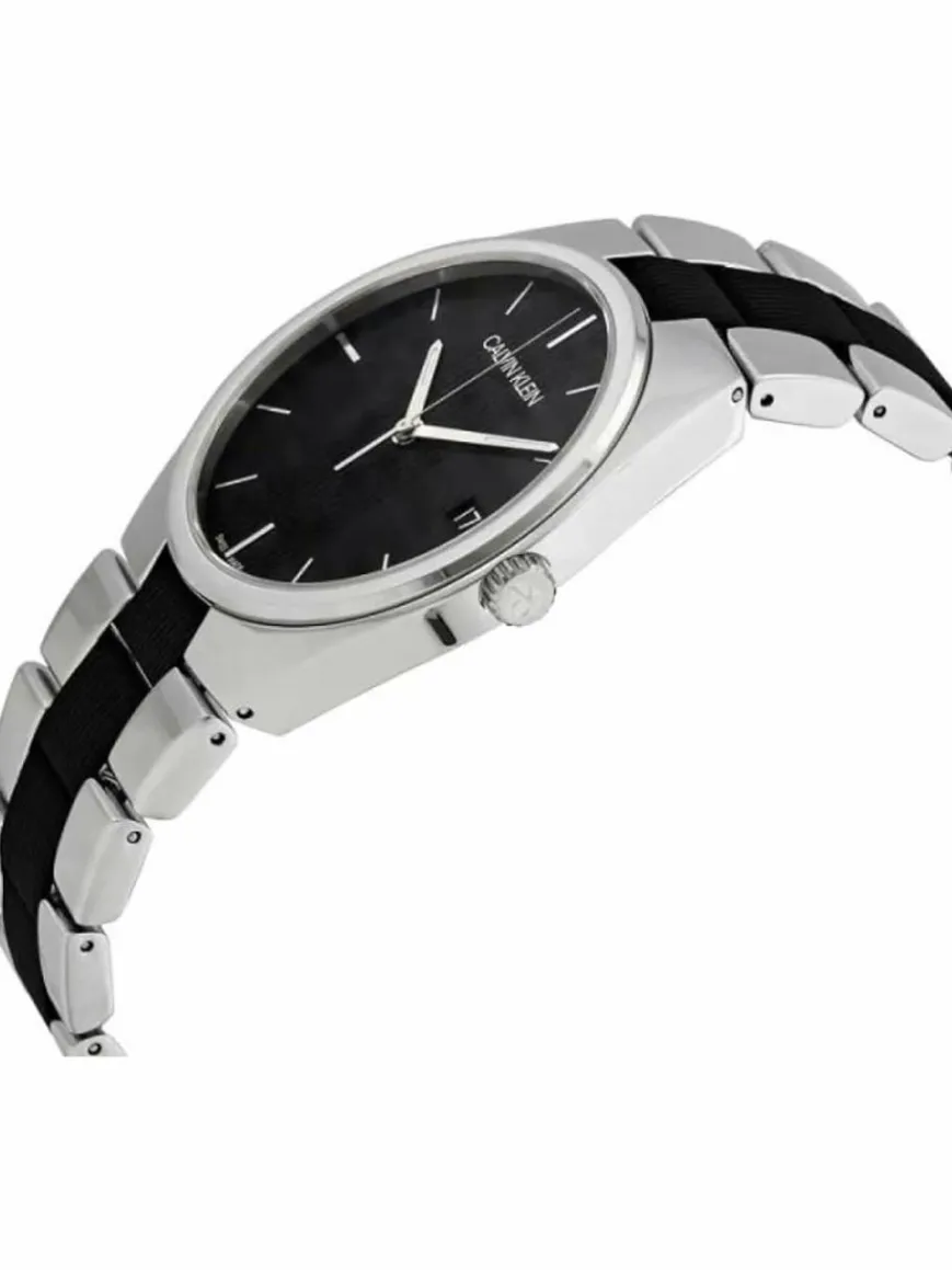 Calvin Klein Uhren*Damen Quarzuhr - K9E211B1 schwarz uni