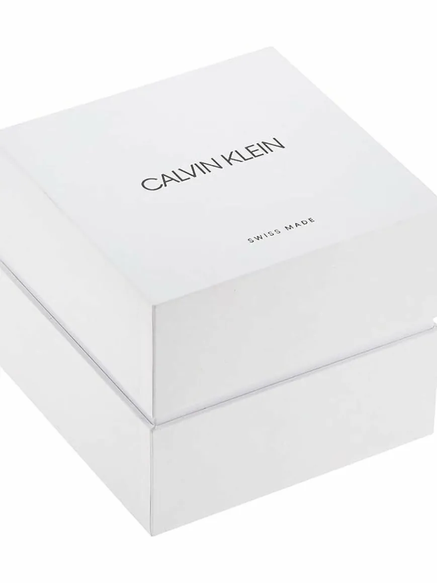 Calvin Klein Uhren*Damen Quarzuhr - K9E211B1 schwarz uni