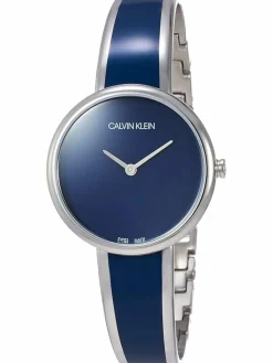 Calvin Klein Uhren*Damen Quarzuhr - K4E2N11N blau uni