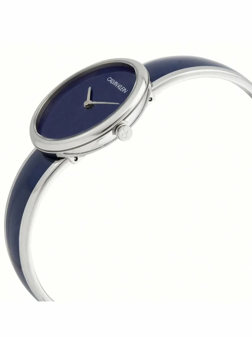 Calvin Klein Uhren*Damen Quarzuhr - K4E2N11N blau uni