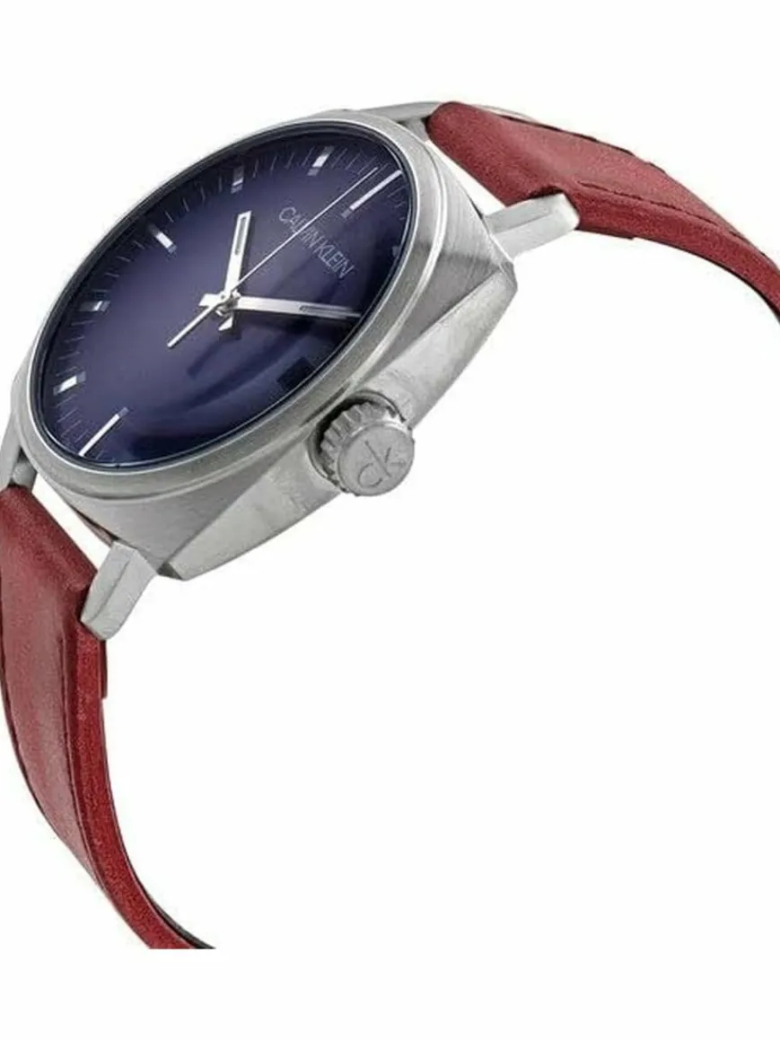 Calvin Klein Uhren*Damen Quarzuhr - K9N111ZN blau silber uni