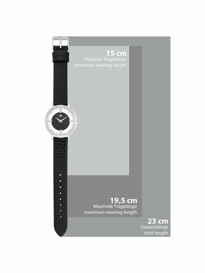 Rhodenwald & Söhne Uhren*Damen Quarzuhr - Lucrezia silber uni