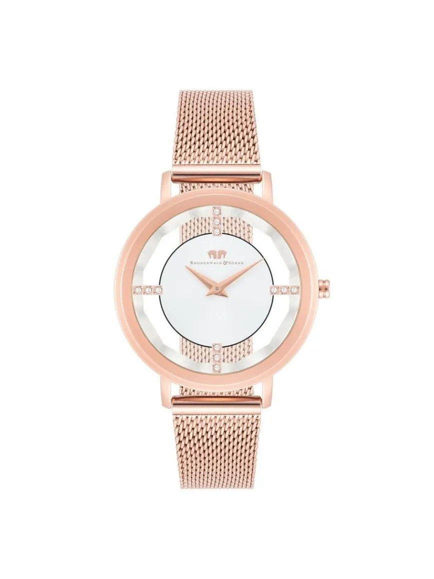 Rhodenwald & Söhne Uhren*Damen Quarzuhr - Lucrezia roségold uni