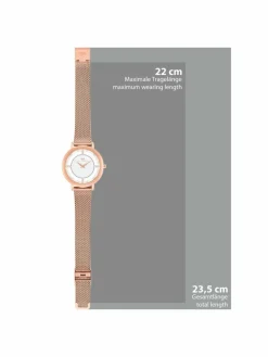 Rhodenwald & Söhne Uhren*Damen Quarzuhr - Lucrezia roségold uni