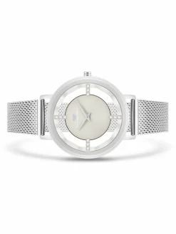 Rhodenwald & Söhne Uhren*Damen Quarzuhr - Lucrezia silber uni