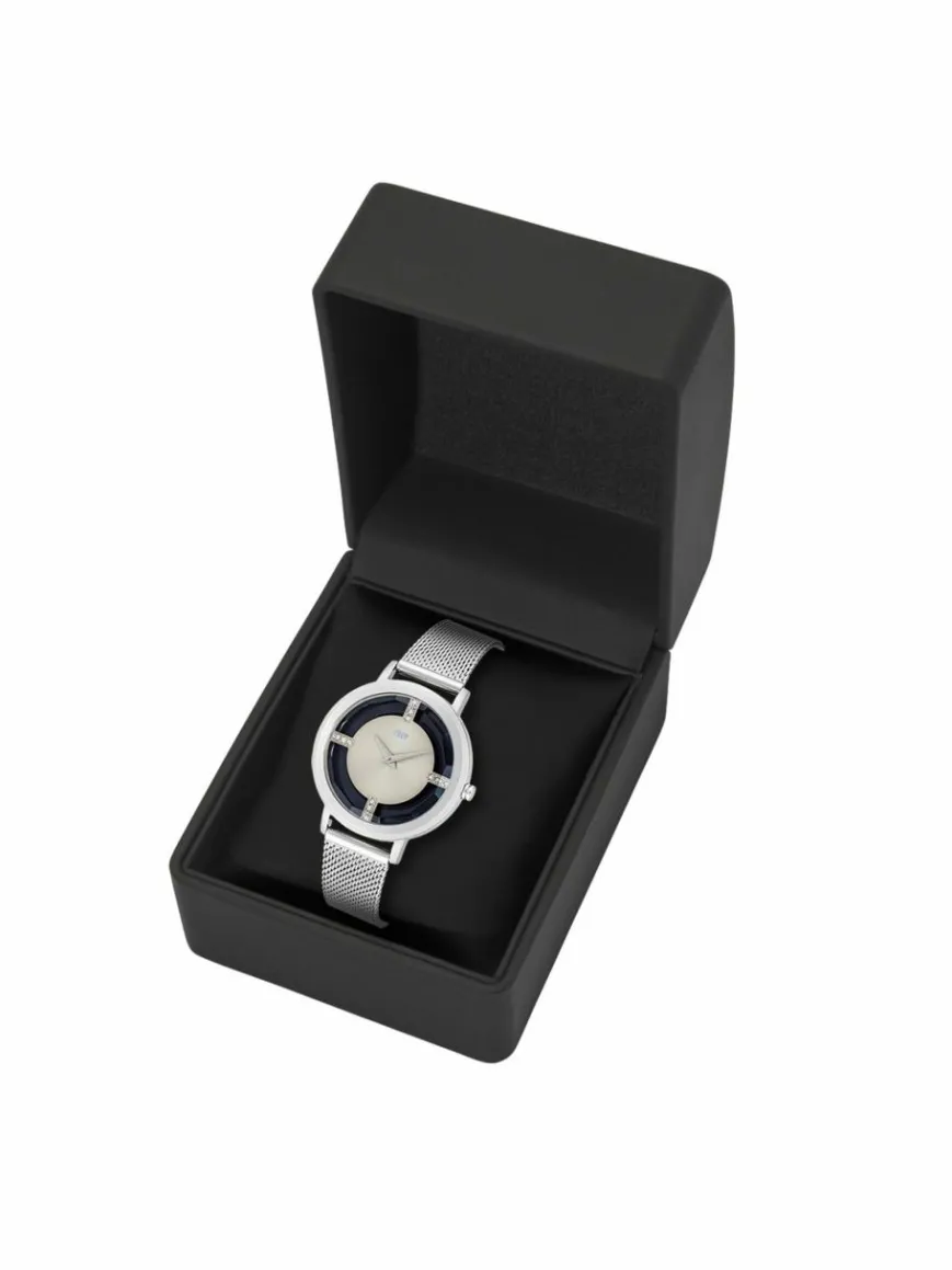 Rhodenwald & Söhne Uhren*Damen Quarzuhr - Lucrezia silber uni