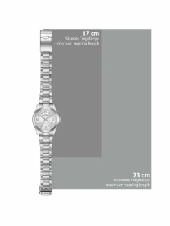 Rhodenwald & Söhne Uhren*Damen Quarzuhr - Majestia silber uni