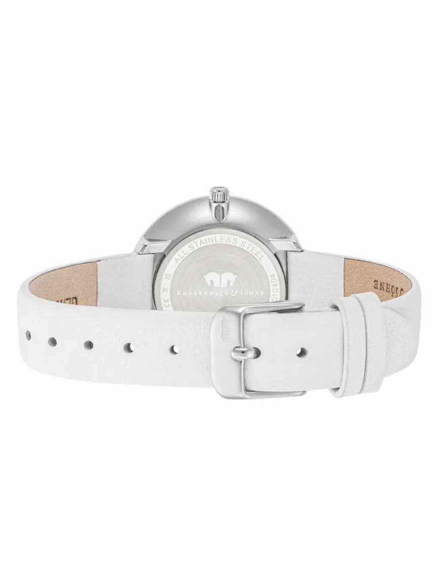 Rhodenwald & Söhne Uhren*Damen Quarzuhr - Pearl silber uni
