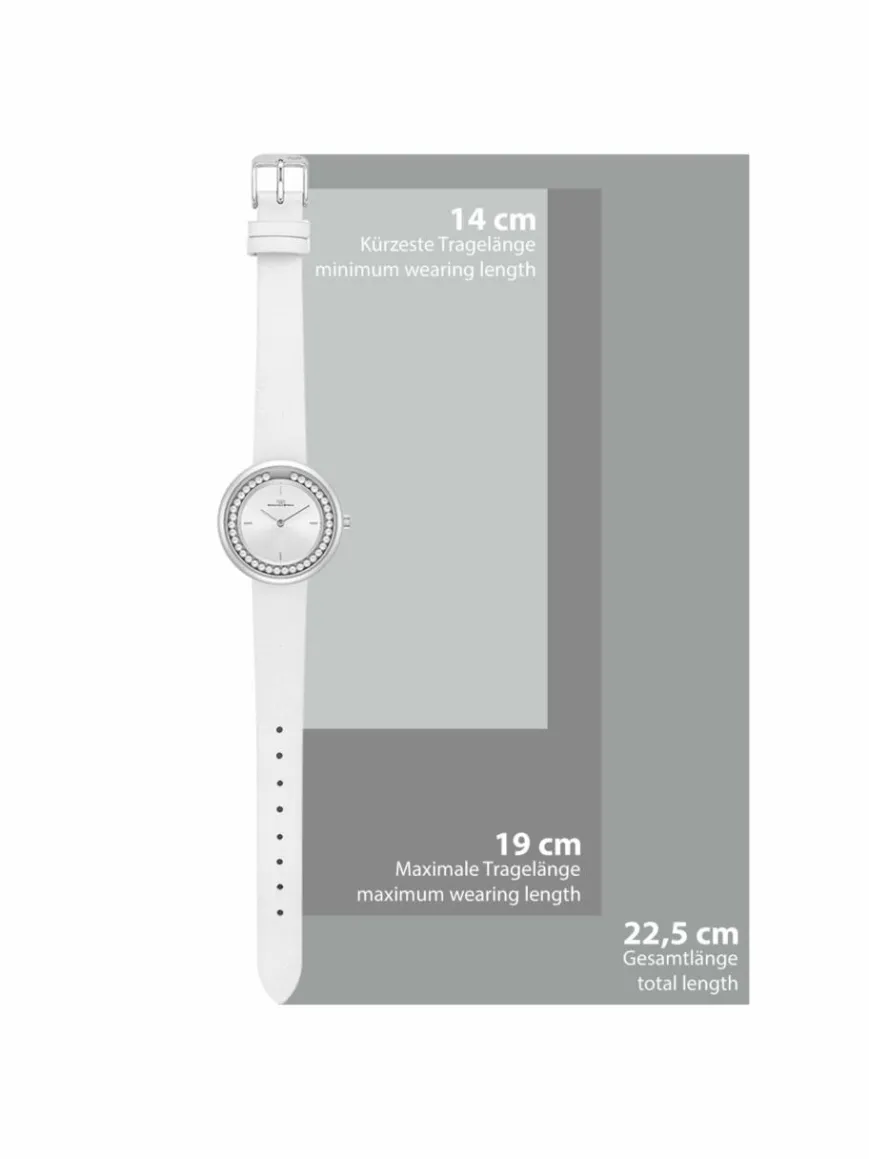 Rhodenwald & Söhne Uhren*Damen Quarzuhr - Pearl silber uni