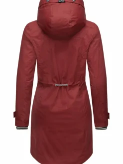 Peak Time Jacken & Westen*Damen Regenjacke - L60042 rot uni