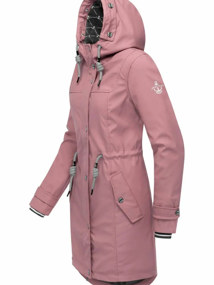 Peak Time Jacken & Westen*Damen Regenjacke - L60042 rosa uni