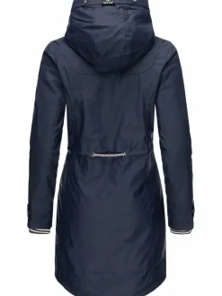 Peak Time Jacken & Westen*Damen Regenjacke - L60042 marine uni