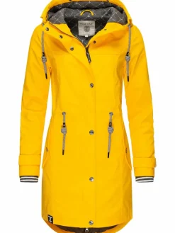 Peak Time Jacken & Westen*Damen Regenjacke - L60042 gelb uni