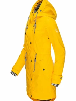 Peak Time Jacken & Westen*Damen Regenjacke - L60042 gelb uni