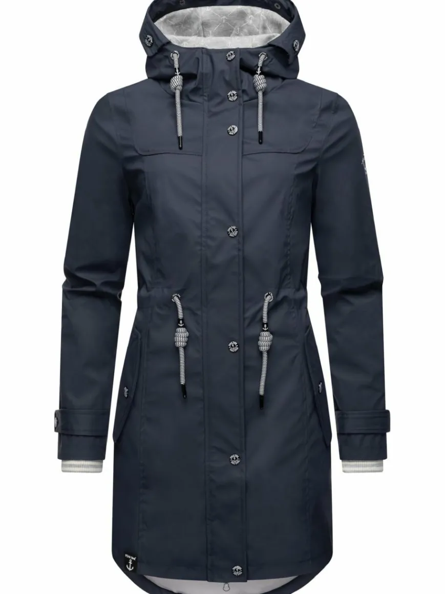 Peak Time Jacken & Westen*Damen Regenjacke - L60042 terra uni