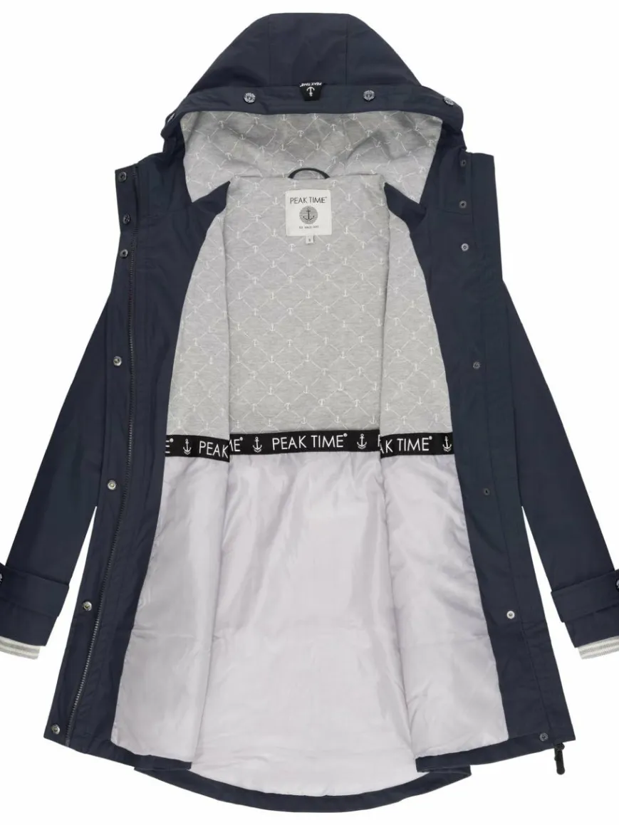 Peak Time Jacken & Westen*Damen Regenjacke - L60042 terra uni