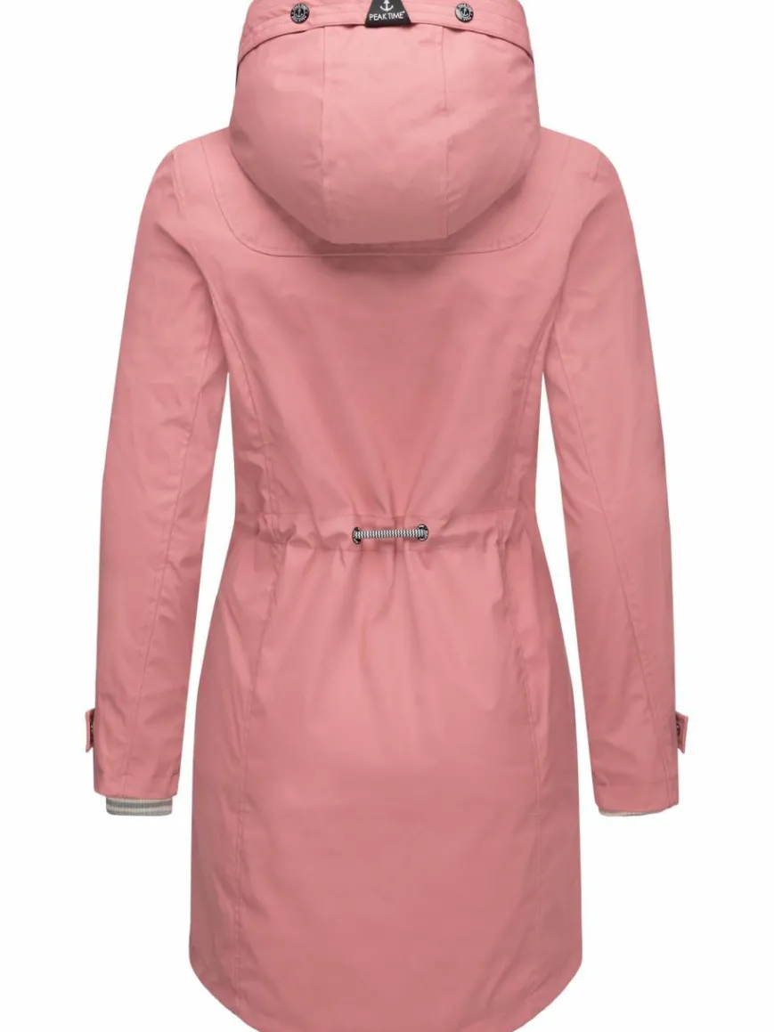 Peak Time Jacken & Westen*Damen Regenjacke - L60042 altrosa uni