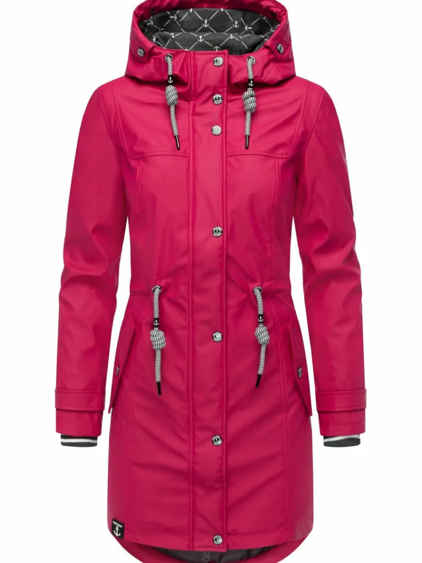 Peak Time Jacken & Westen*Damen Regenjacke - L60042 pink uni