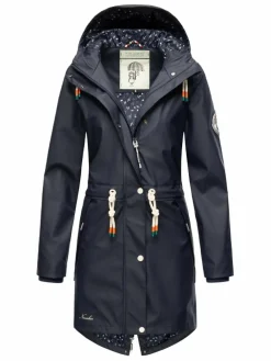 Navahoo Jacken & Westen*Damen Regenjacke - Tropical Storm OO marine uni