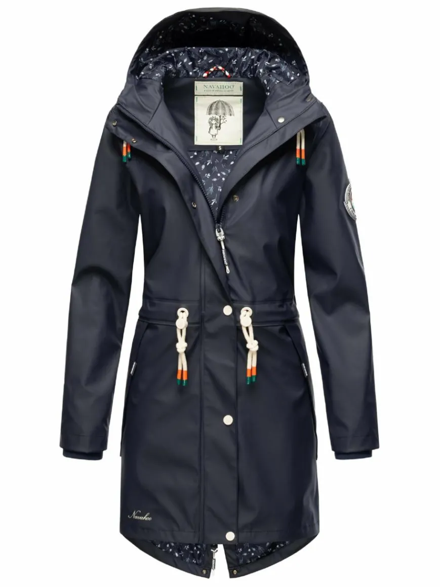 Navahoo Jacken & Westen*Damen Regenjacke - Tropical Storm OO marine uni