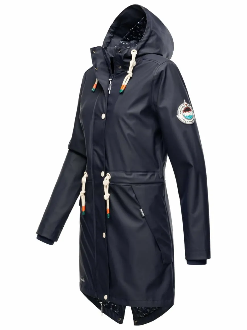 Navahoo Jacken & Westen*Damen Regenjacke - Tropical Storm OO marine uni