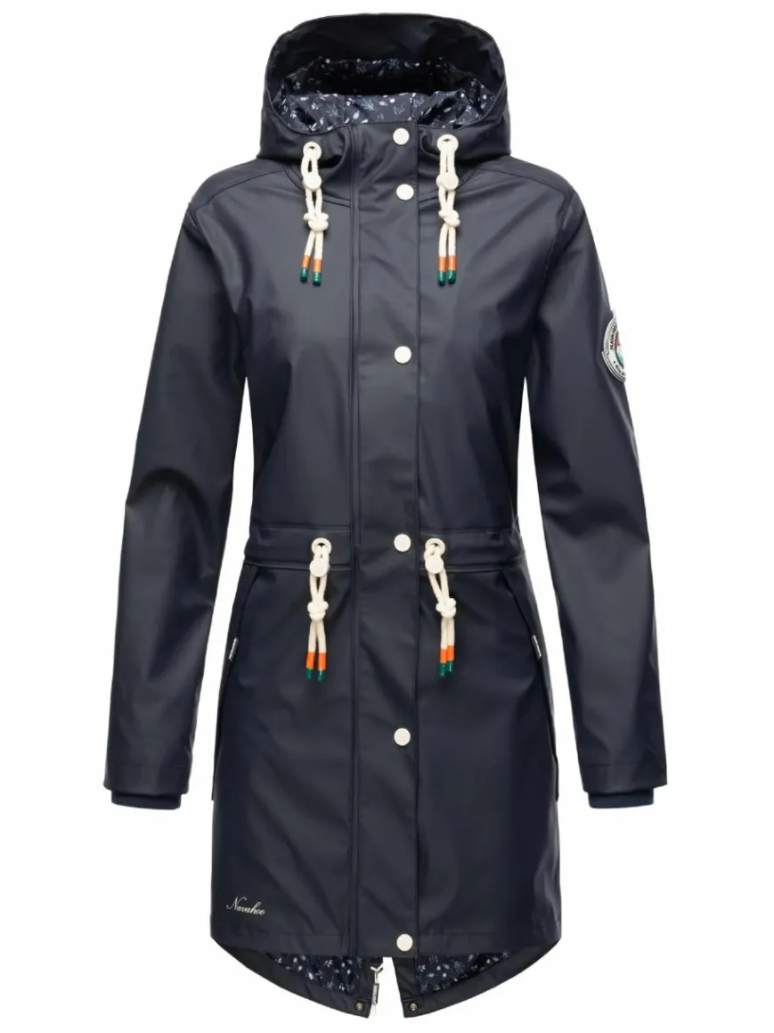 Navahoo Jacken & Westen*Damen Regenjacke - Tropical Storm OO marine uni