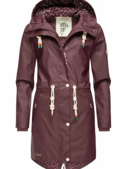 Navahoo Jacken & Westen*Damen Regenjacke - Tropical Storm OO lila uni