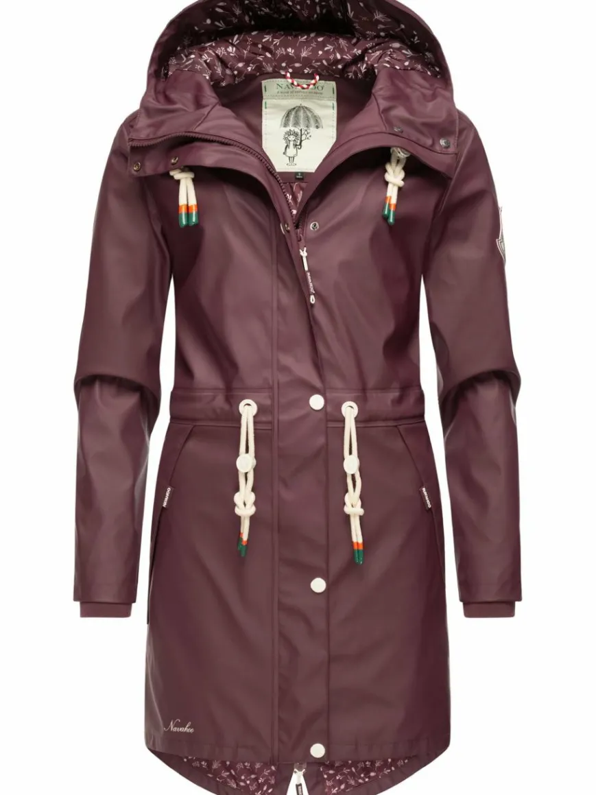 Navahoo Jacken & Westen*Damen Regenjacke - Tropical Storm OO lila uni