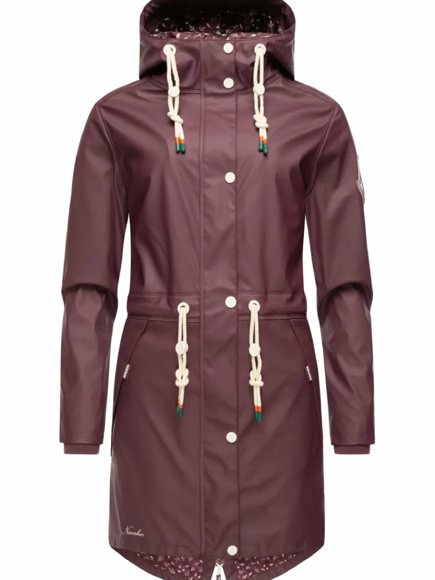 Navahoo Jacken & Westen*Damen Regenjacke - Tropical Storm OO lila uni