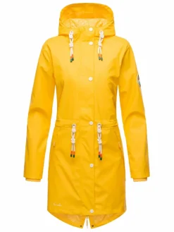 Navahoo Jacken & Westen*Damen Regenjacke - Tropical Storm OO gelb uni