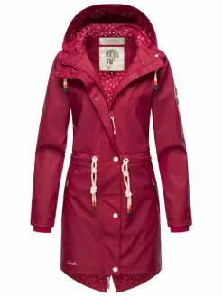 Navahoo Jacken & Westen*Damen Regenjacke - Tropical Storm OO fuchsia uni