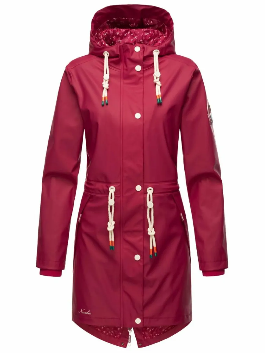 Navahoo Jacken & Westen*Damen Regenjacke - Tropical Storm OO fuchsia uni